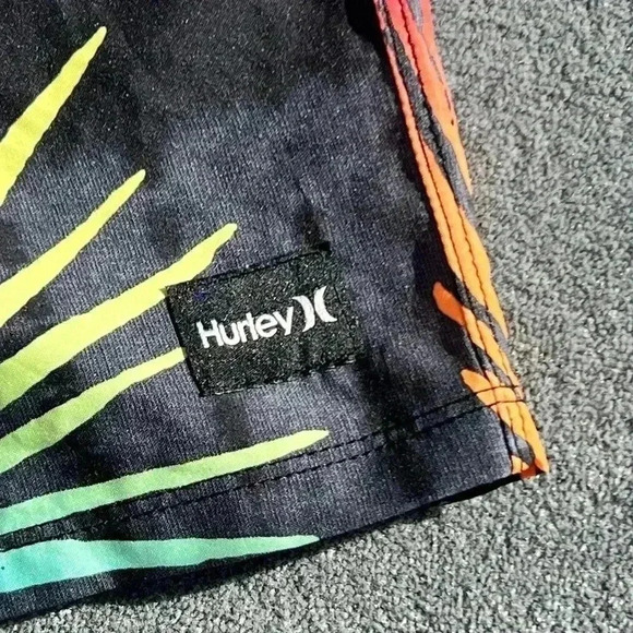 HURLEY Tropical Surf Board shorts/ Swim Trunks - Size 30 - Picture 8 of 9
